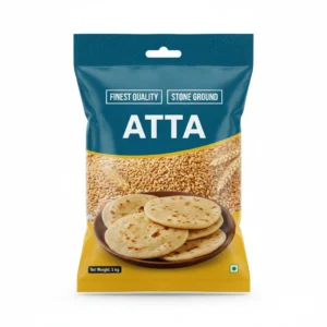 Printed glossy packaging pouch by manufacturer and supplier Umaneel Gentrade Pvt. Ltd.